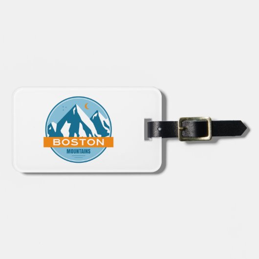 ボストンマウンテンズアーカンソー ラゲッジタグ (正面横)