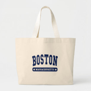 ボストンマサチューセッツカレッジスタイルTシャツ ラージトートバッグ