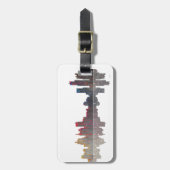 ボストンマサチューセッツスカイライン ラゲッジタグ (正面縦)