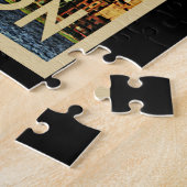 ボストンマサチューセッツヴィンテージ旅行 ジグソーパズル (側面)