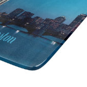 ボストンマサチューセッツ州シティスカイライン カッティングボード (角)