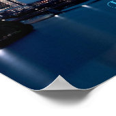 ボストンマサチューセッツ州シティスカイライン ポスター (角)