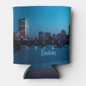 ボストンマサチューセッツ州シティスカイライン 缶クーラー (正面)