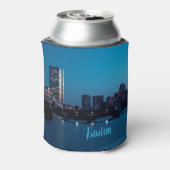 ボストンマサチューセッツ州シティスカイライン 缶クーラー (缶裏面)