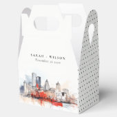 ボストンマサチューセッツ州シティスケープのウォーター結婚カラー フェイバーボックス (オープン)