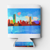 ボストンマサチューセッツ州チャールズリバースカイライン 缶クーラー (裏面)