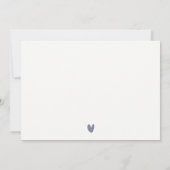 ボストンマサチューセッツ市街風景リハーサルディナー 招待状 (裏面)