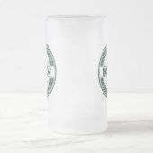 ボストンマサチューセッツ-悪賢いpissah フロストグラスビールジョッキ (中央)