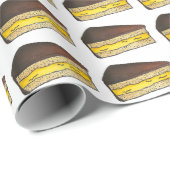 ボストンマスクリームパイスライス食品グルメデザート ラッピングペーパー (ロールコーナー)