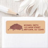 ボストンマス焼いたサッツBeansグルメアドレス ラベル (インサイチュ)