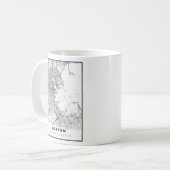 ボストンマップ コーヒーマグカップ (正面左)