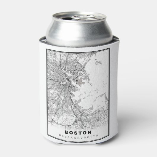 ボストンマップ 缶クーラー (缶正面)