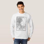 ボストンマップ Tシャツ (正面フル)