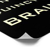 ボストンメトロ地下鉄のサインアート – レッドライン ポスター (角)