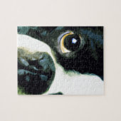 ボストンモダンで大きいテリア ジグソーパズル (横)