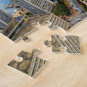 ボストンモダン建物ジグソーパズル ジグソーパズル (側面)