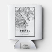 ボストンライトシティの地図 缶クーラー (裏面)