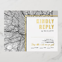 ボストンラブロケーター | RSVP WHT返信カード