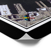 ボストンローガンインターナショナルエアポートサテライトマップ ポスター (角)