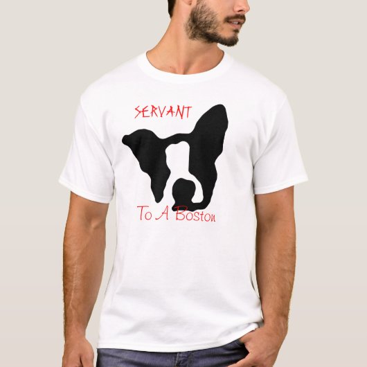 ボストンワイシャツへの使用人 Tシャツ (正面)