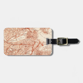 ボストンヴィンテージマップ荷物タグ ラゲッジタグ