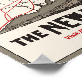 ボストンヴィンテージ旅行ポスター ポスター (角)