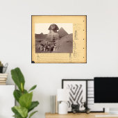 ボストン公共図書館によるスフィンクスの謎 ポスター (ホームオフィス)