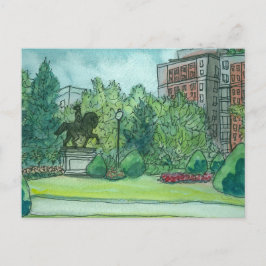 ボストン公苑 ポストカード
