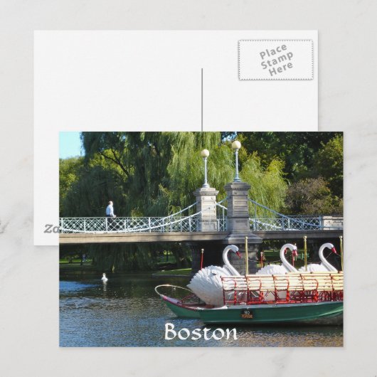 ボストン公苑 ポストカード (正面/裏面)