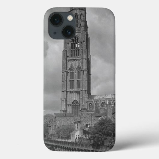 ボストン切り株および川Welland、リンカンシャー州 Case-Mate iPhoneケース (裏面)