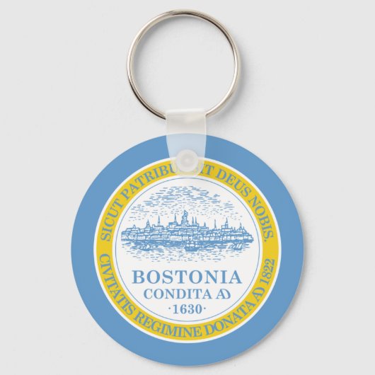 ボストン国旗 キーホルダー (正面)