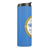 ボストン国旗、マサチューセッツ州サーマルタンブラー タンブラー (回転左)