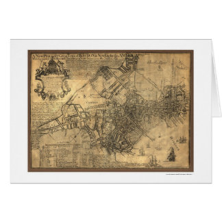ボストン地図- 1769年の町
