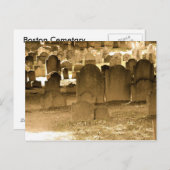 ボストン墓地 ポストカード (正面/裏面)