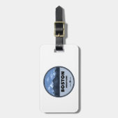 ボストン山地 アーカンソー キャンプ ラゲッジタグ (正面縦)