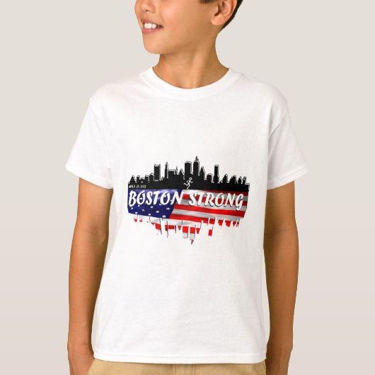 ボストン強い操業 Tシャツ (正面)