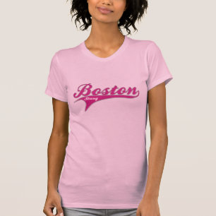 ボストン強い球場のワイシャツ(ピンク) Tシャツ