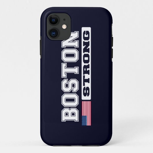 ボストン強い米国旗のiPhone 5の場合 Case-Mate iPhoneケース (裏面)