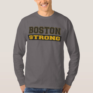 ボストン強い長袖のワイシャツ Tシャツ