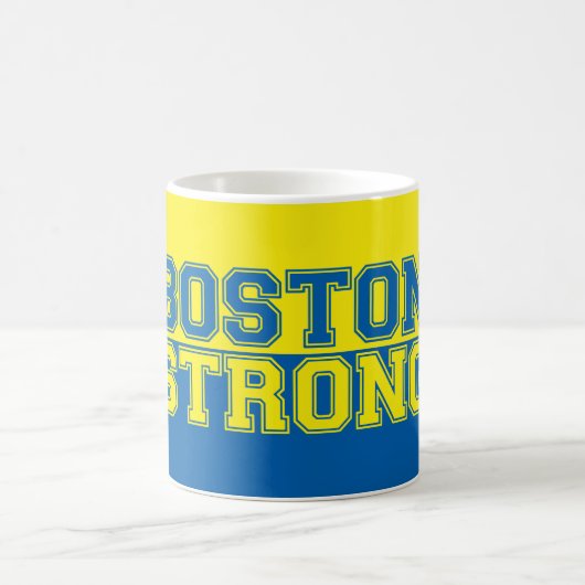 ボストン強く写実的なスタイル コーヒーマグカップ (中央)