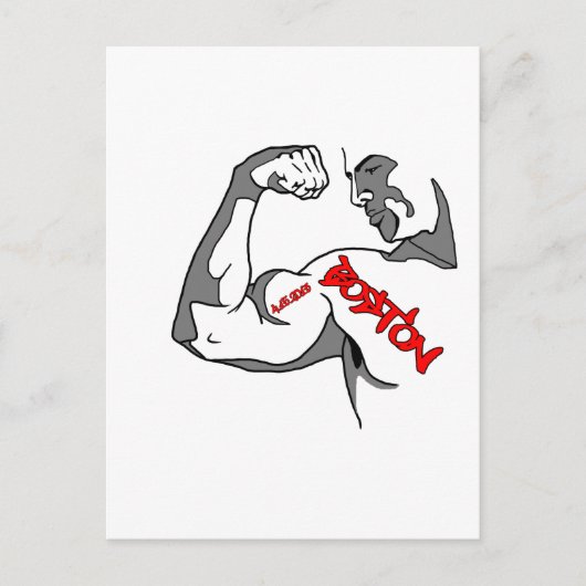 ボストン強筋 ポストカード (正面)
