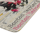 ボストン愛らしいテリア カッティングボード (角)