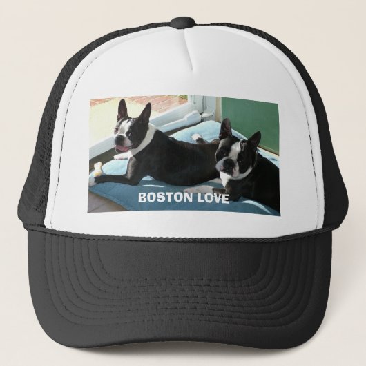 ボストン愛 キャップ (正面)