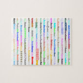 ボストン文字デザインIIパズル ジグソーパズル (横)