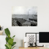 ボストン水辺地帯 ポスター (ホームオフィス)