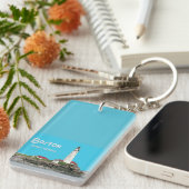 ボストン港の灯台 キーホルダー (正面右)