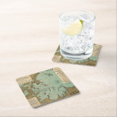 ボストン港 スクエアペーパーコースター (インサイチュ)