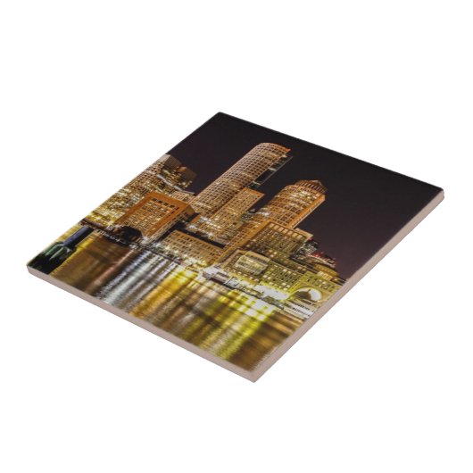 ボストン港 タイル (側面)