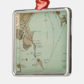 ボストン港 メタルオーナメント (左)