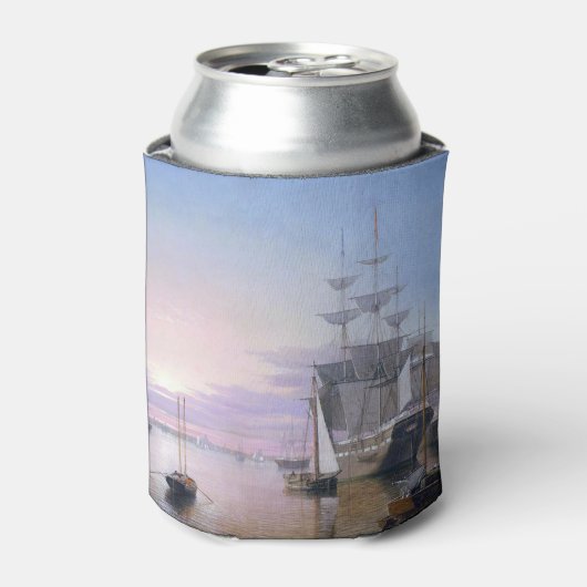 ボストン港 1850年 缶クーラー (缶正面)